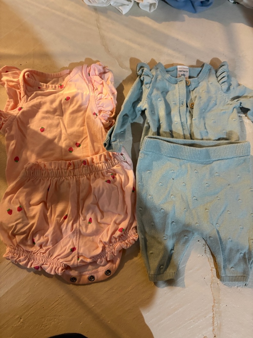 Newborn Outfits from Carters and The Gap